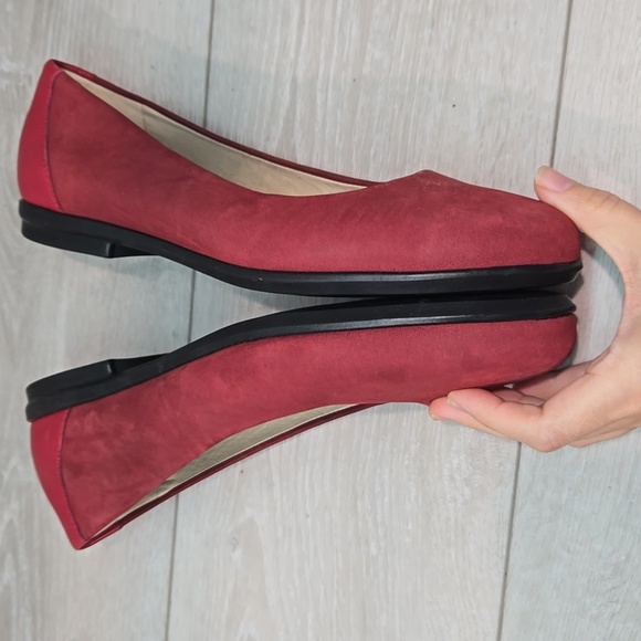 SAS Women Red Flats Comfortable Slip-On Loafers Shoes Sz 11M - Picture 9 of 12